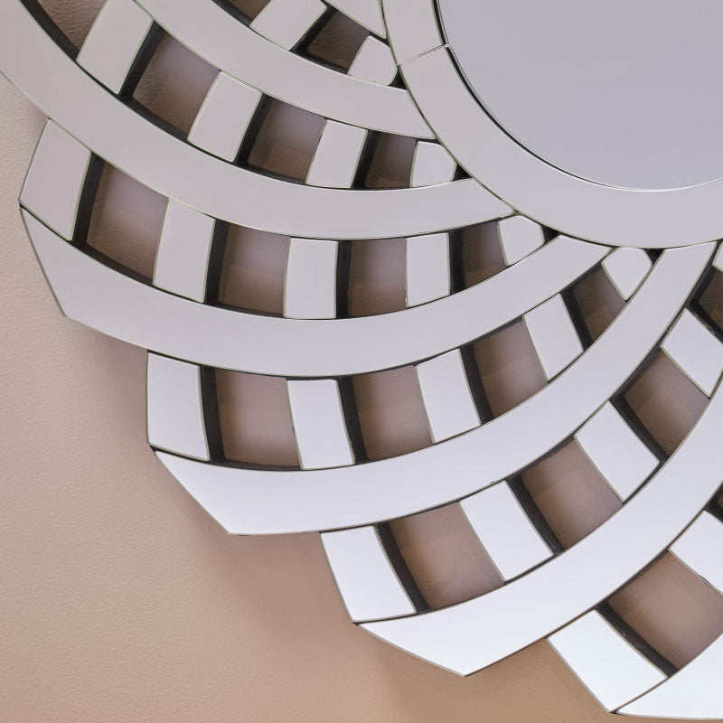 Flower Patterned Mirror